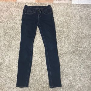 Dark blue skinny jeans